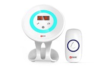 可迎賓可防盜可監(jiān)測溫度，外觀還個性的智能無線門鈴!